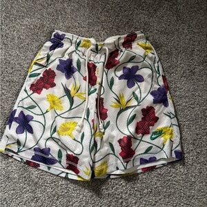 Nike Multicolor Floral Athletic Shorts
